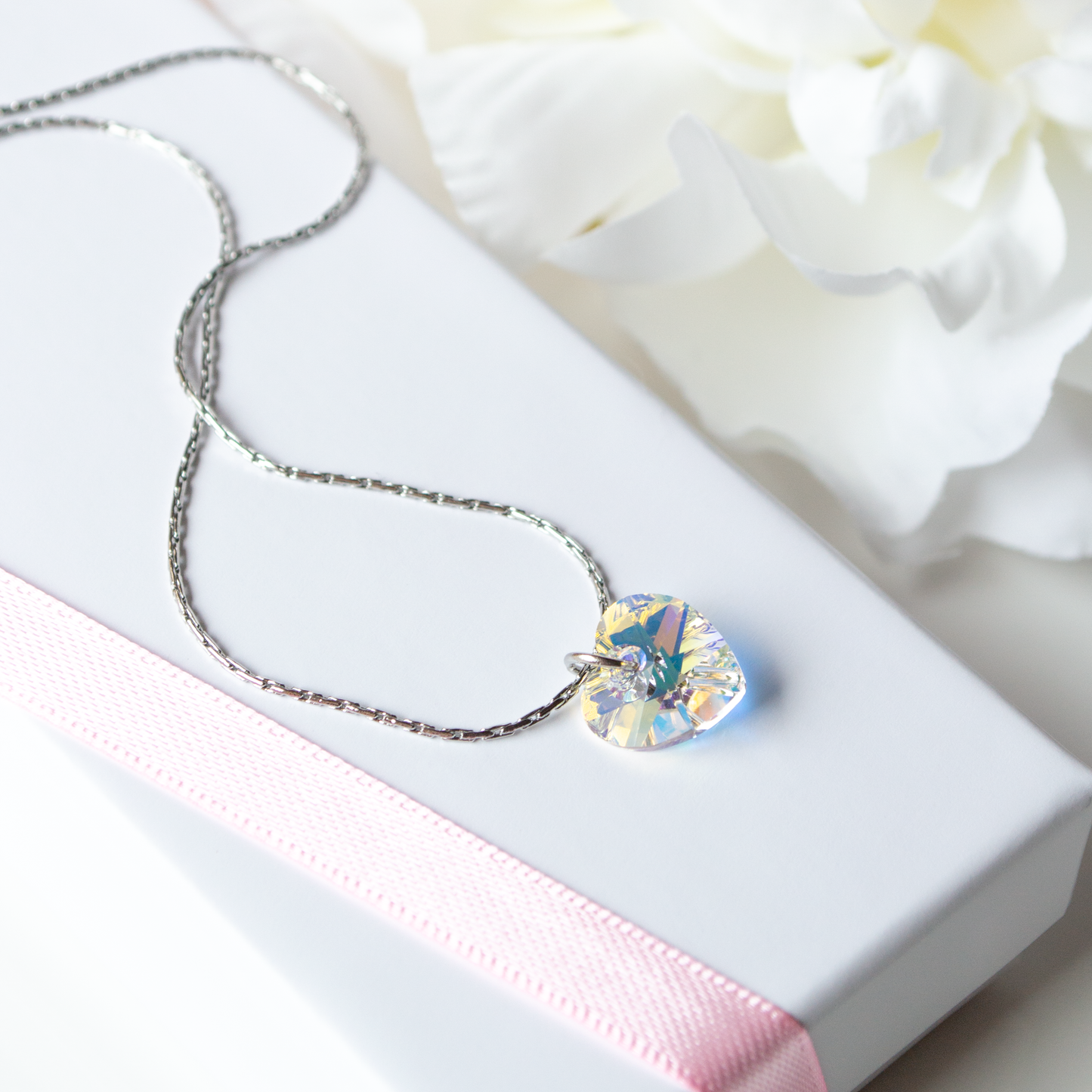 Sweetheart Necklace- steel