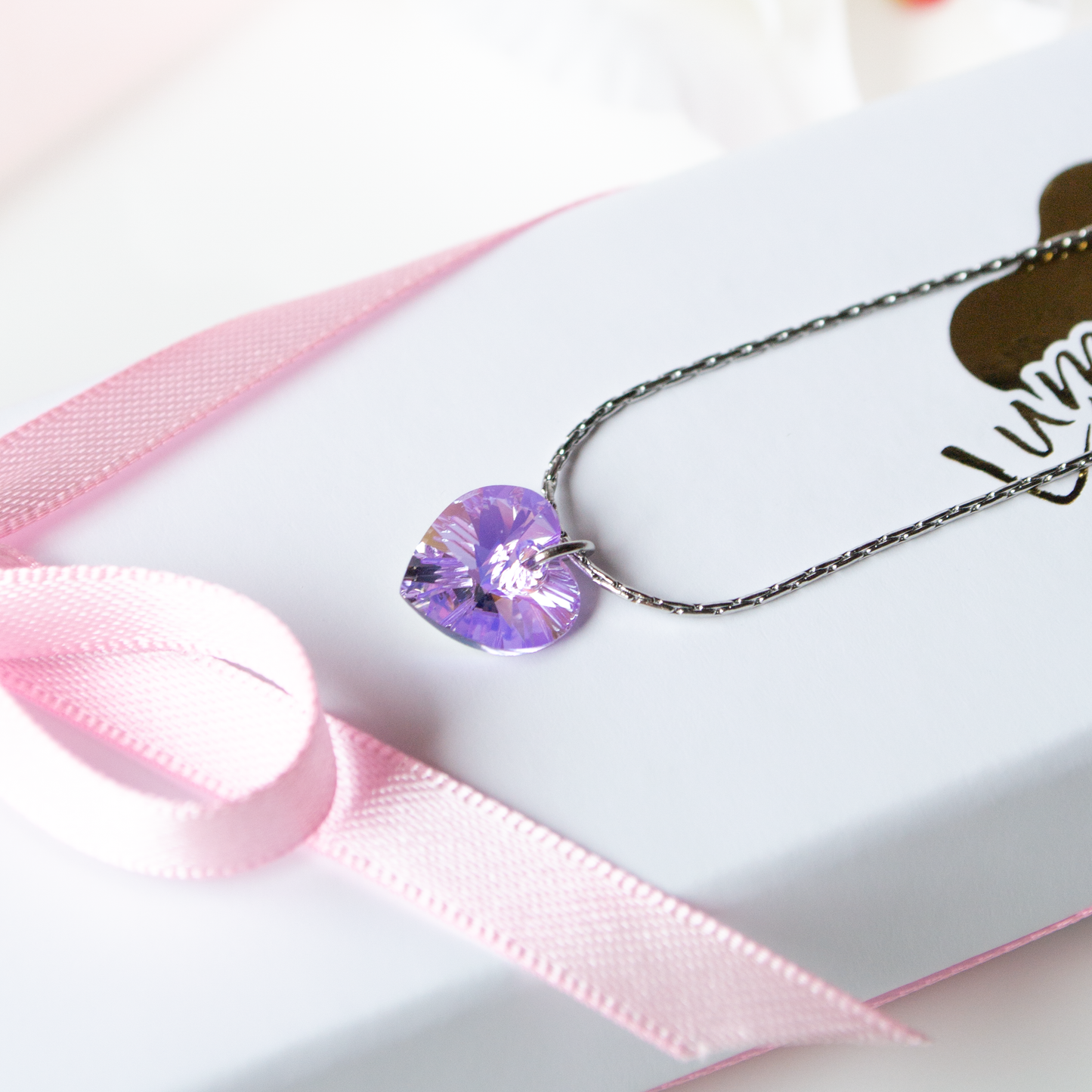 Sweetheart Necklace- steel