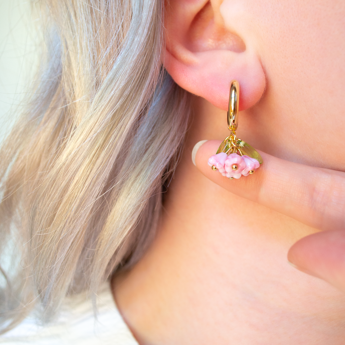 Tiny Flower Setti- vaaleanpunainen marmori