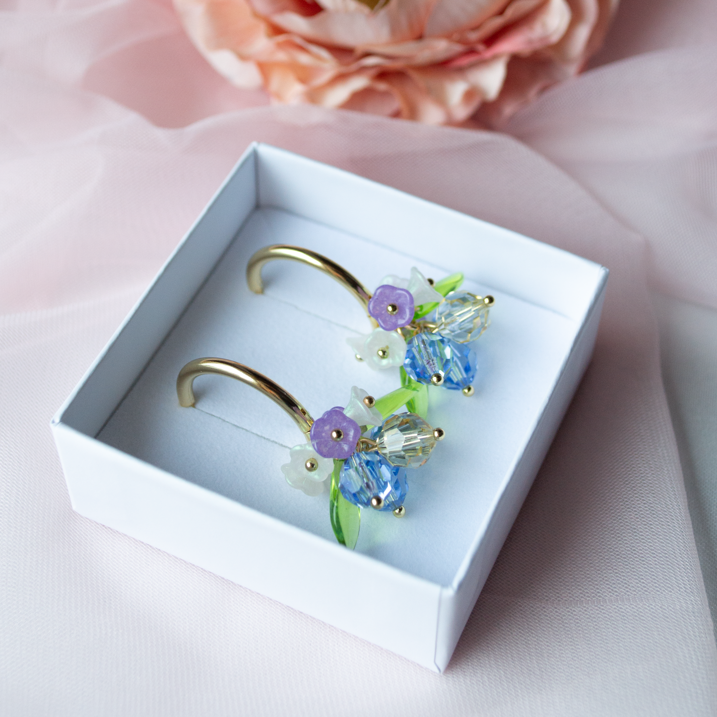 Flower Bouquet- blue