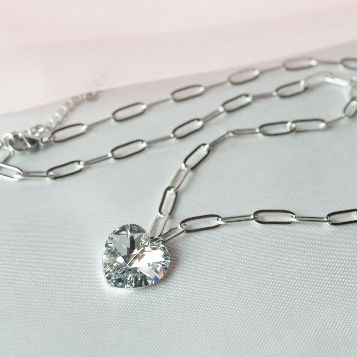 Sweetheart Kaulakoru- Big Heart, teräs