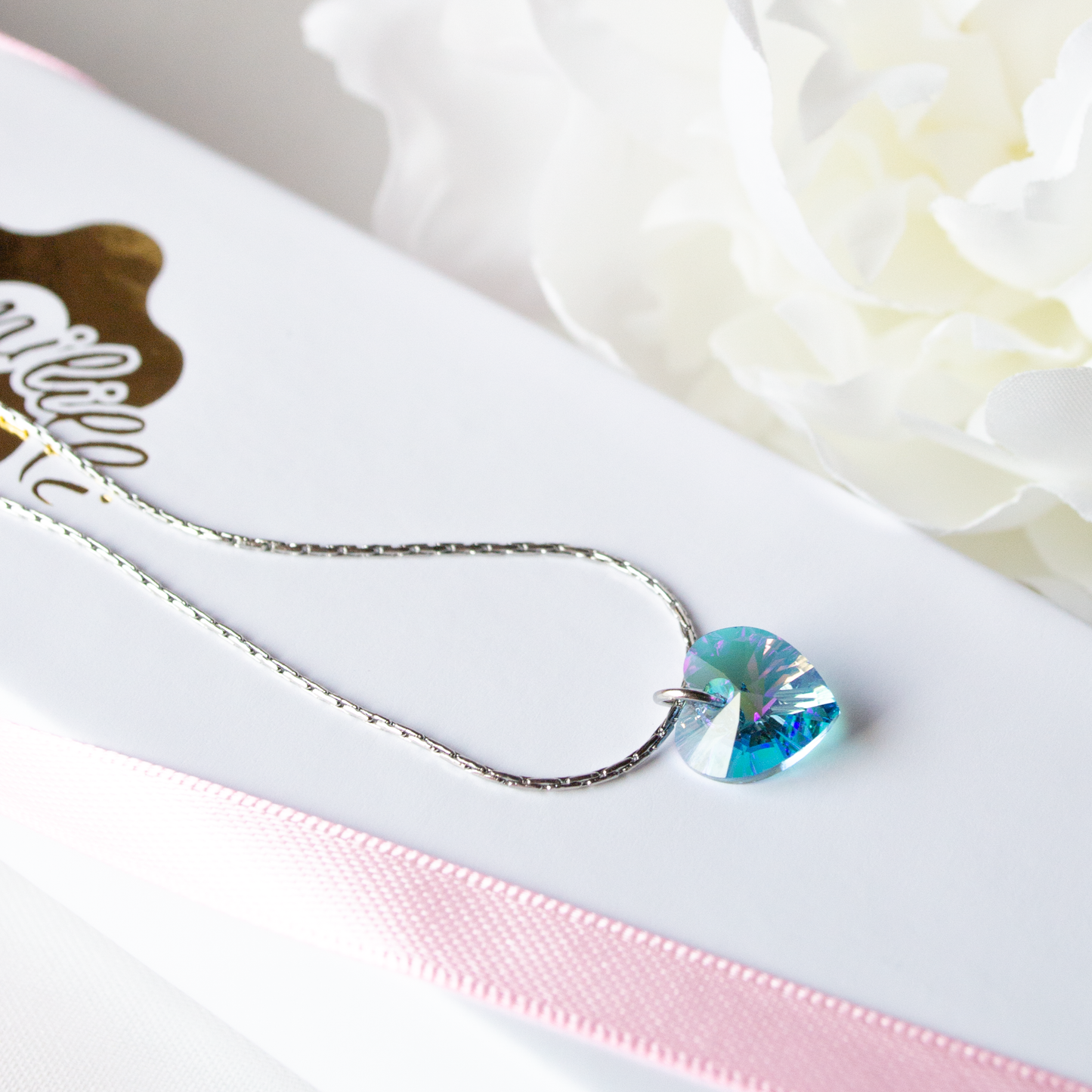 Sweetheart Necklace- steel