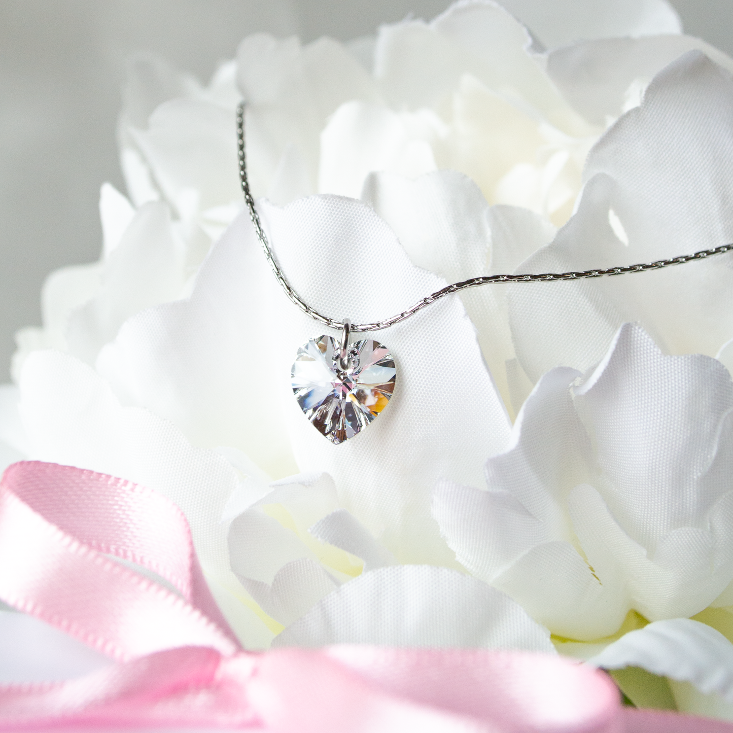 Sweetheart Necklace- steel