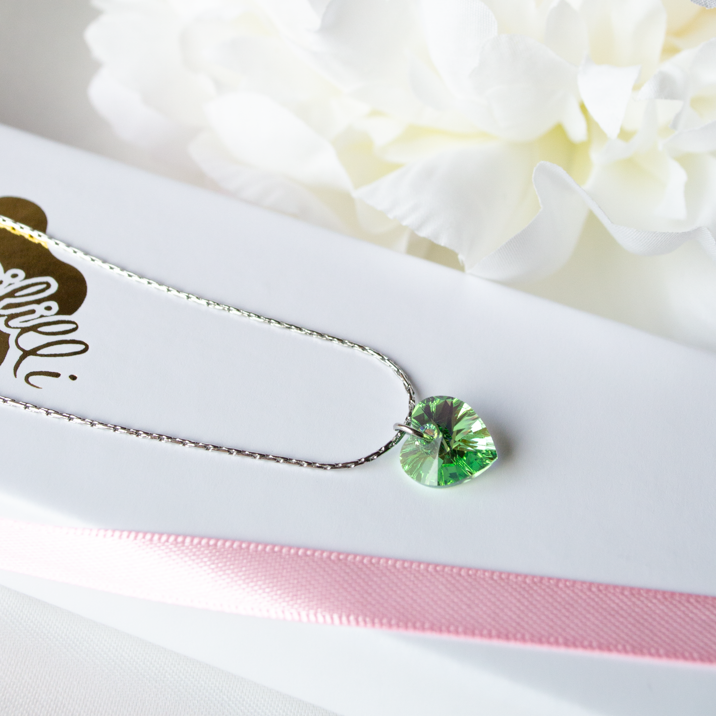 Sweetheart Necklace- steel
