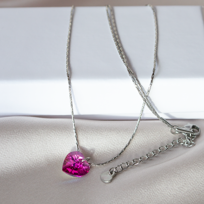 Sweetheart Necklace- steel