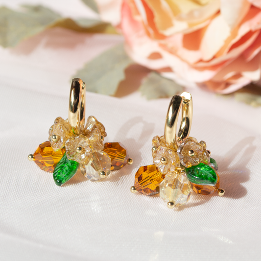 Crystal Bouquet Small- amber
