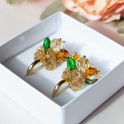 Crystal Bouquet Small- amber