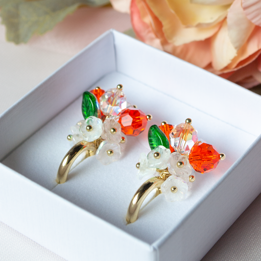 Crystal Bouquet Small- orange