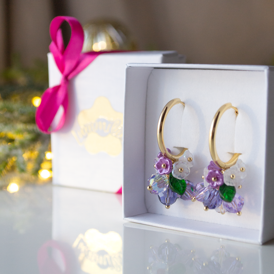 Crystal Bouquet- lilac