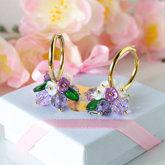 Crystal Bouquet- lilac