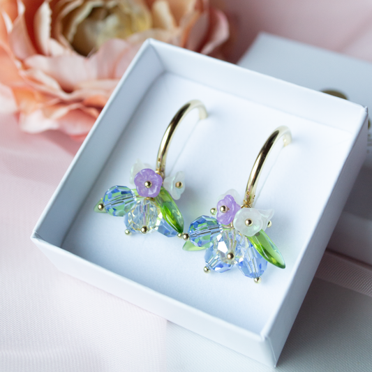 Flower Bouquet- blue