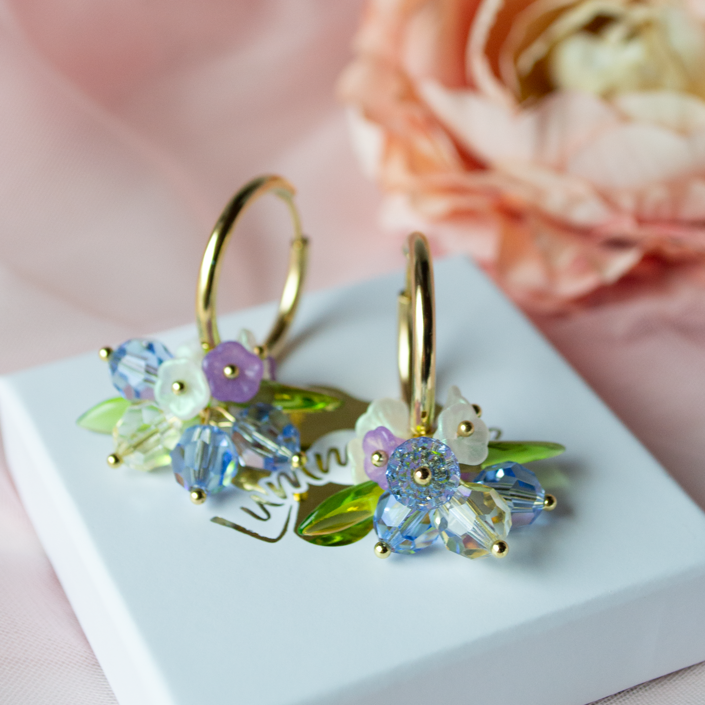 Flower Bouquet- blue