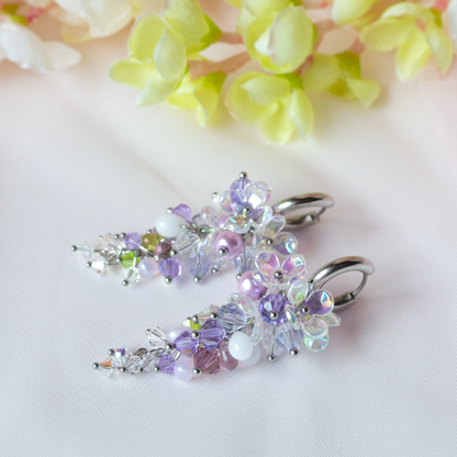 Floral Dream- soft lilac, steel